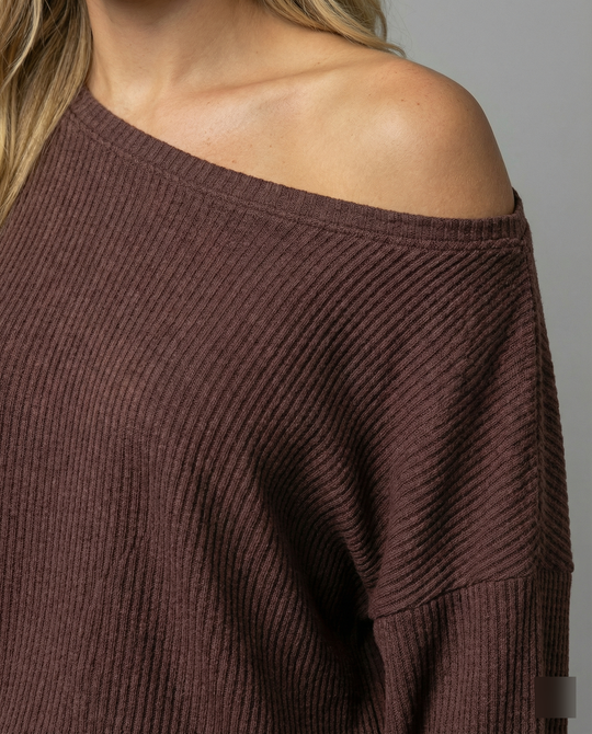 Damen Strickanzug mit lässigem Oversized-Schnitt und weiten Beinen Shopnory