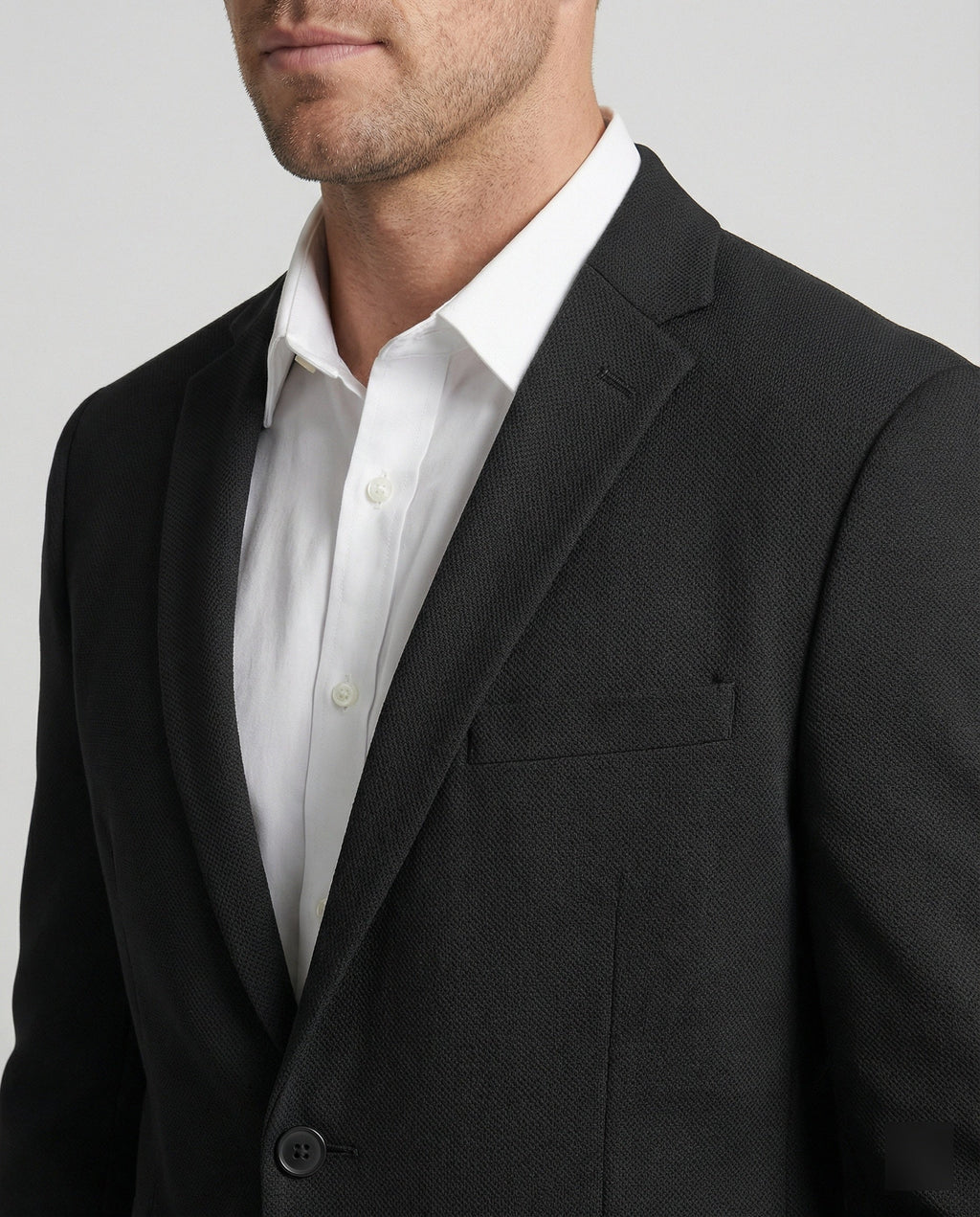 City Blazer Strukturstoff Herren