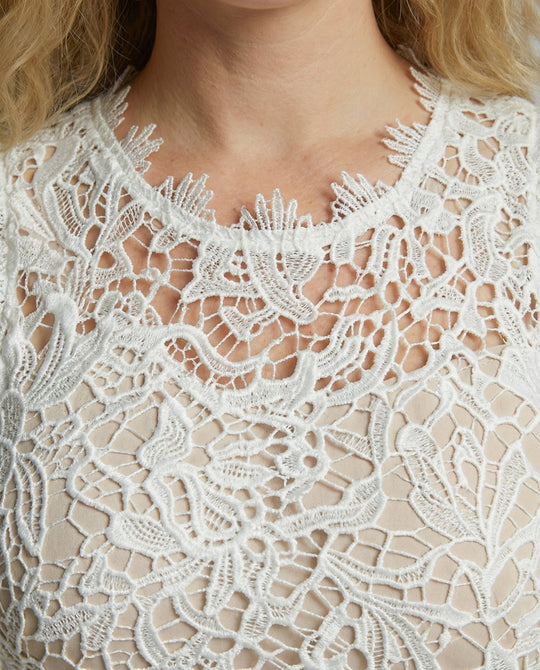 Elegantes Damen Sommerkleid aus Spitze für Sommer | ShopNory