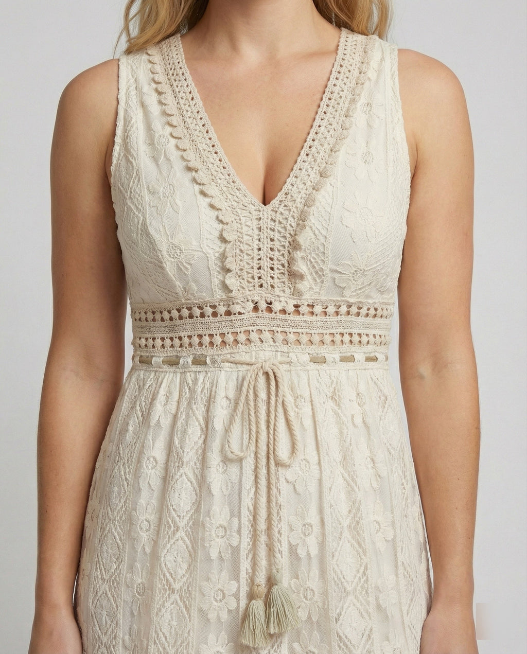 ShopNory | Anmutiges Boho-Spitzenkleid für Den Sommer