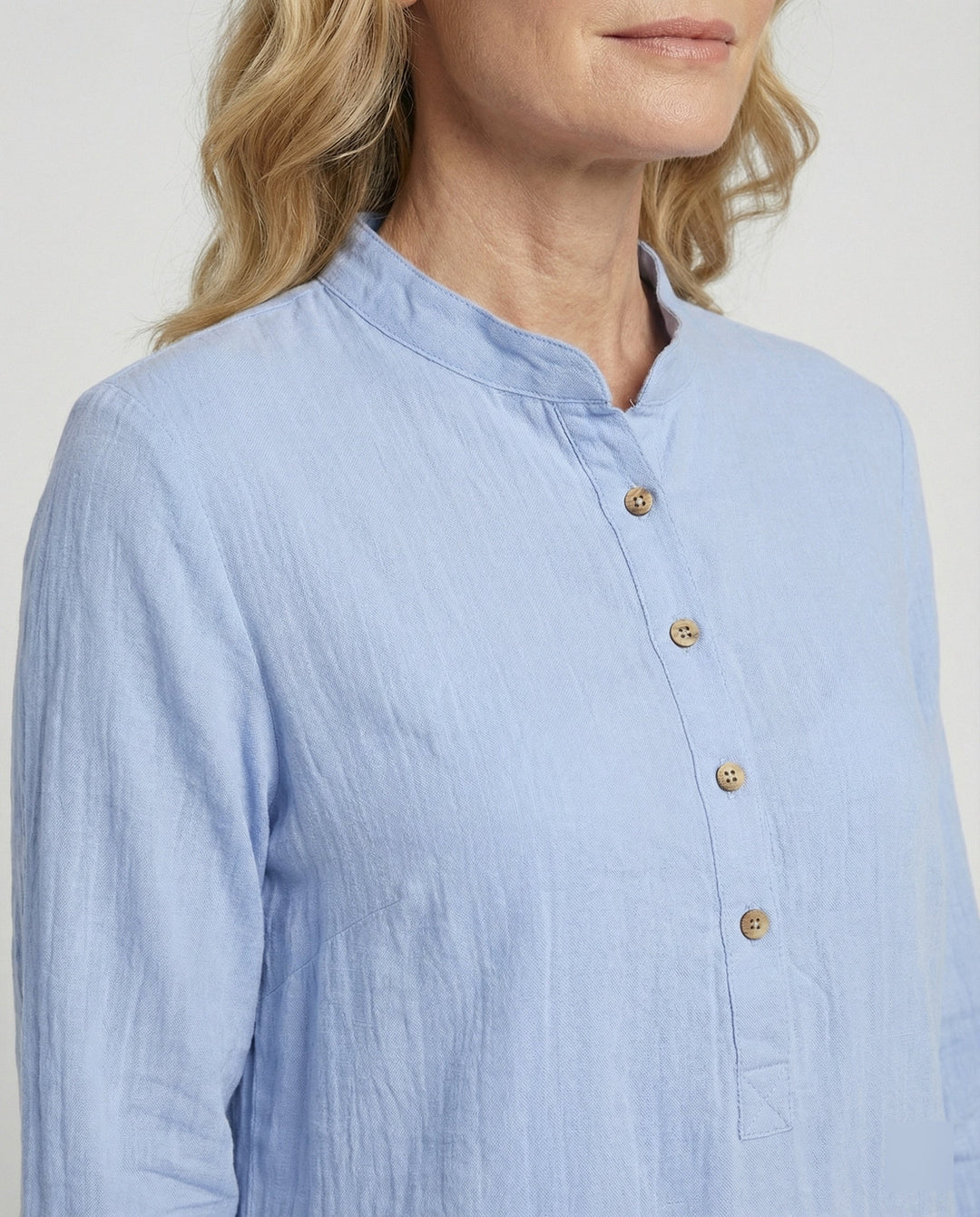 Leinen Maxikleid Sommer Damen
