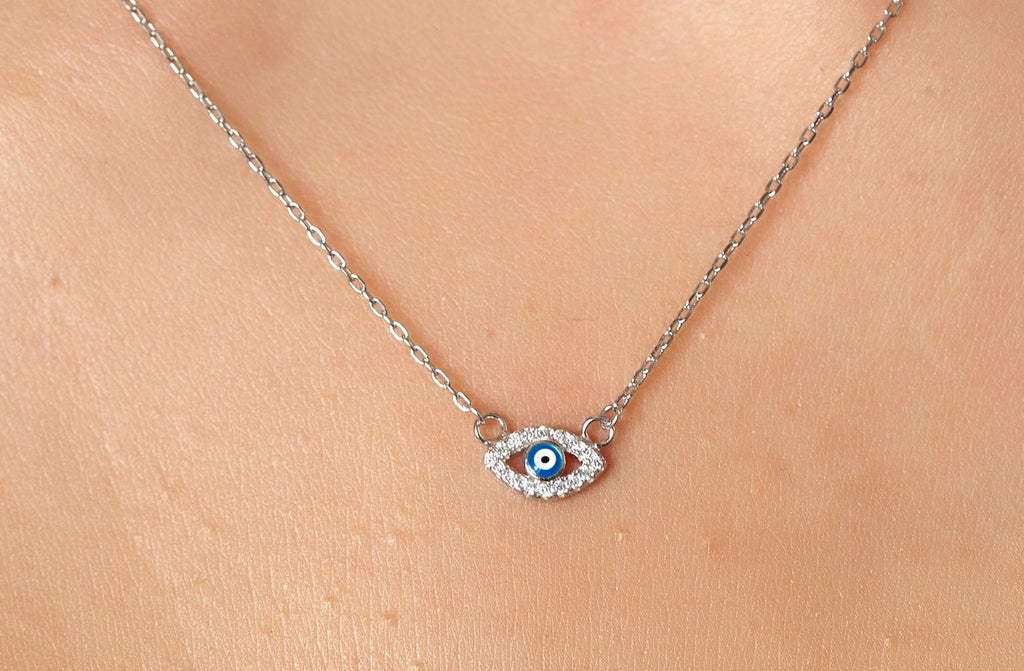 Nazar Kette aus Silber - Evil Eye Kette für Damen | Shop Nory