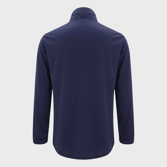 Bequemer Herren-Reißverschluss-Pullover mit niedrigem Kragen