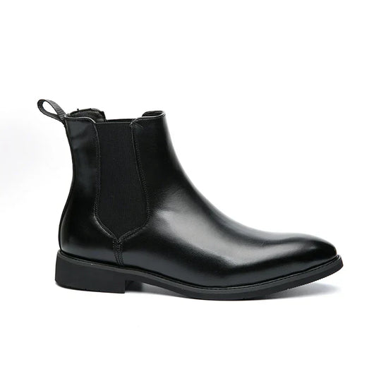 Herren Chelsea Lederstiefel