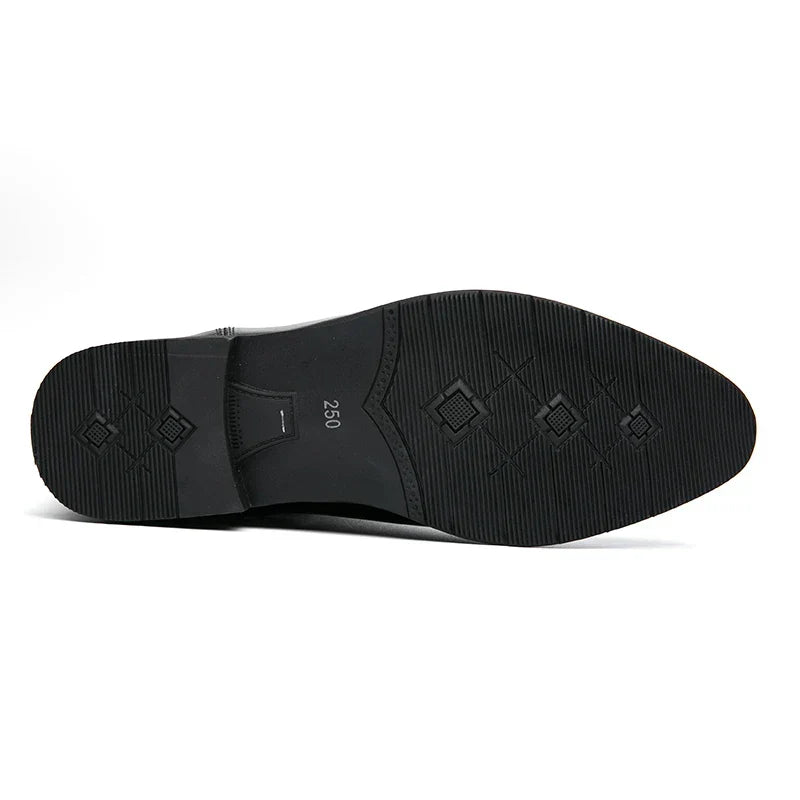 Herren Chelsea Lederstiefel