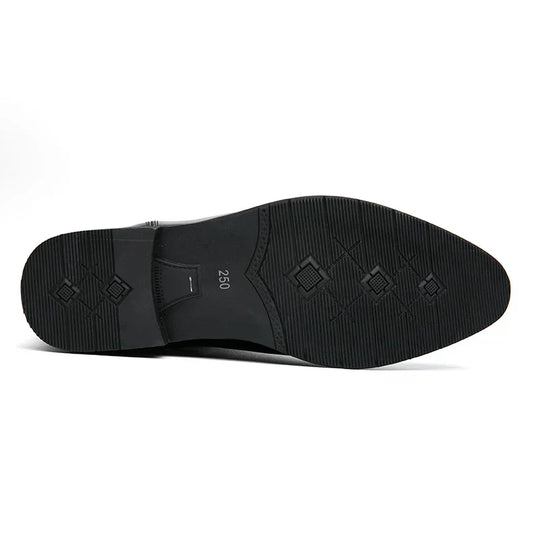 Herren Chelsea Lederstiefel