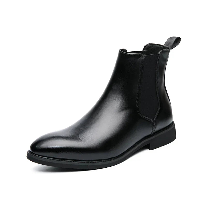 Herren Chelsea Lederstiefel