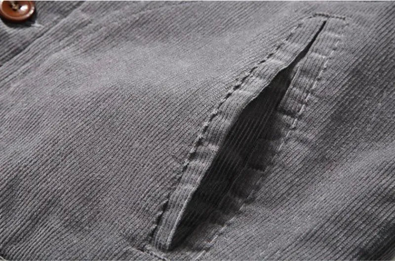 Corduroy Winterjacke für Männer