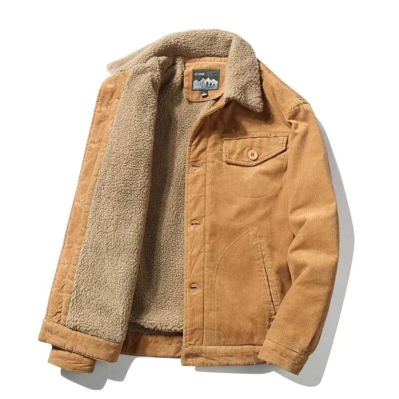 Corduroy Winterjacke für Männer