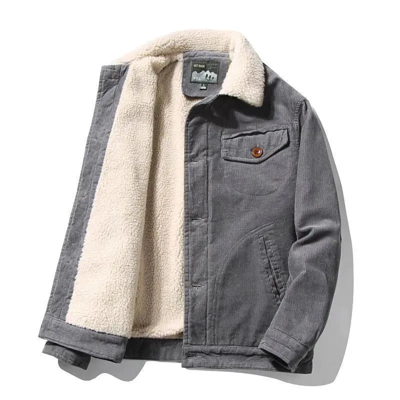 Corduroy Winterjacke für Männer