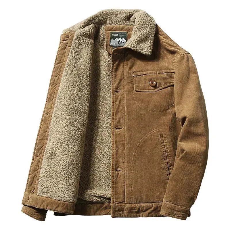 Corduroy Winterjacke für Männer