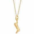 Gold Cowboy-Stiefel Charm Halskette | Shop Nory