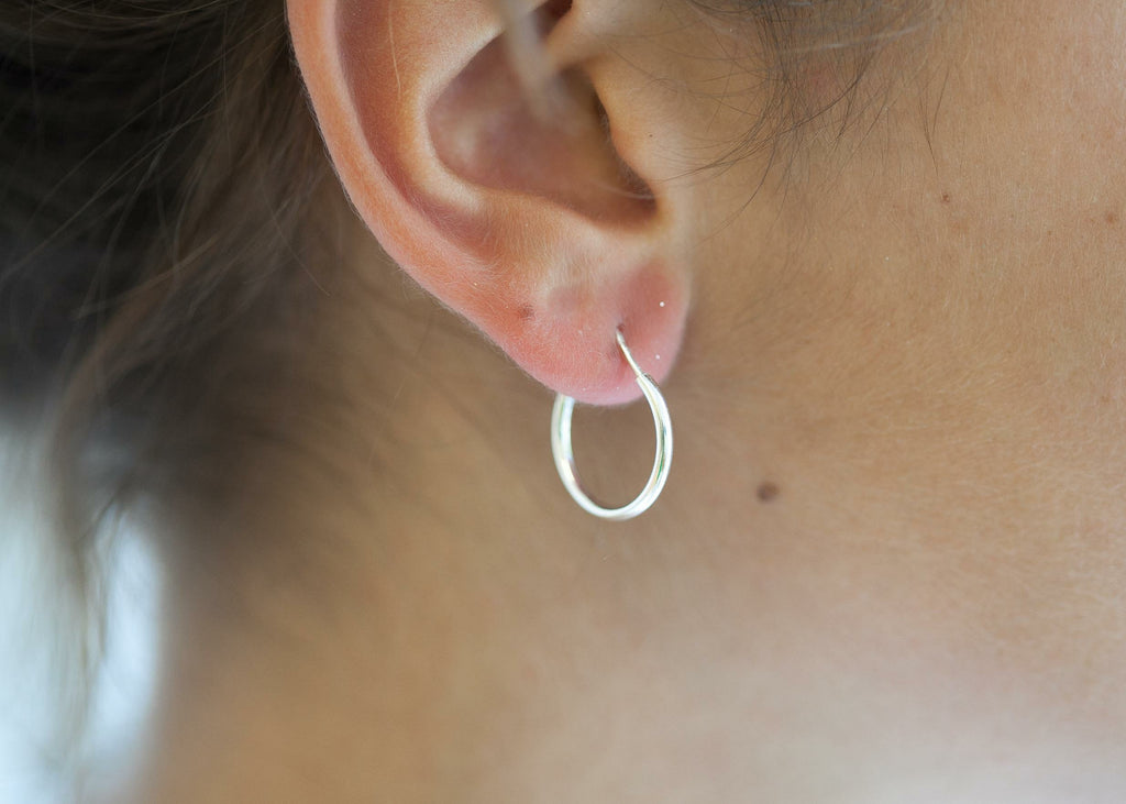 20mm Creolen aus Silber | Shop Nory