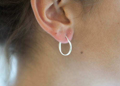 20mm Creolen aus Silber | Shop Nory