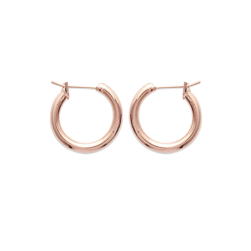 Ohrringe Creolen - 18 Karat Rosévergoldet | Shop Nory