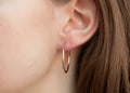 Creolen // 30 mm - Rosévergoldet | Shop Nory