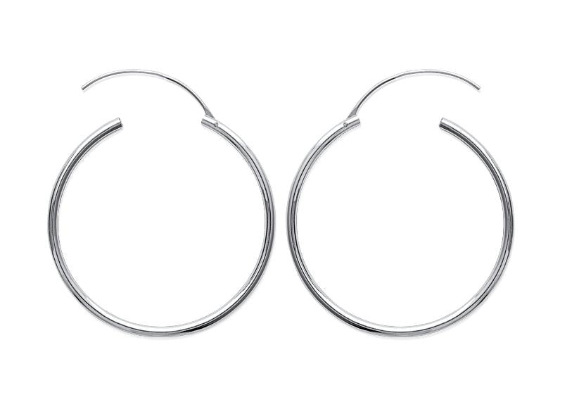 Klassische Creolen aus 925er Silber – zeitlos & elegant | Shop Nory