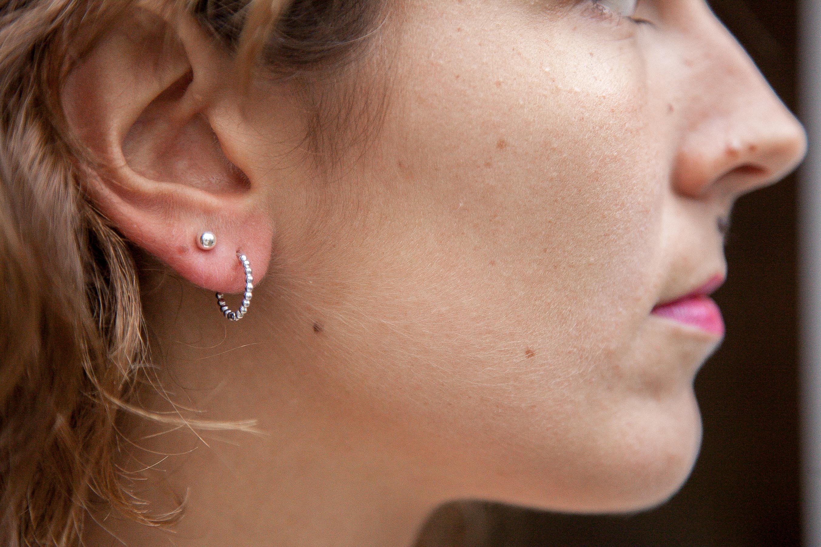 Kugel Creolen - Damen Creolen aus Silber | Shop Nory