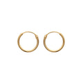 Kleine Ohrringe Creolen 14mm Vergoldet | Shop Nory