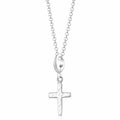 Silber Kreuz Charme Halskette | Shop Nory