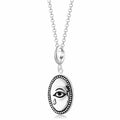 Silber Weeping Eye Charm Halskette | Shop Nory