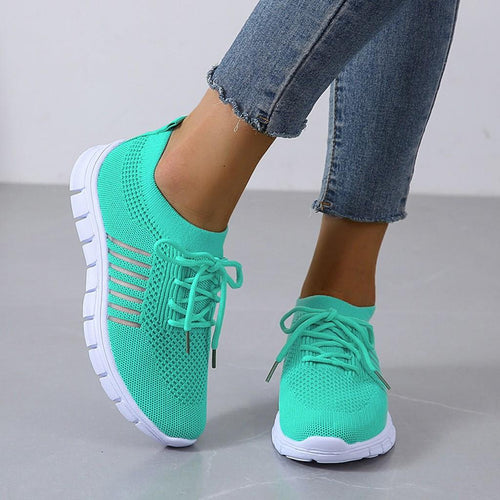 Orthopädische bequeme Damensneaker Shopnory
