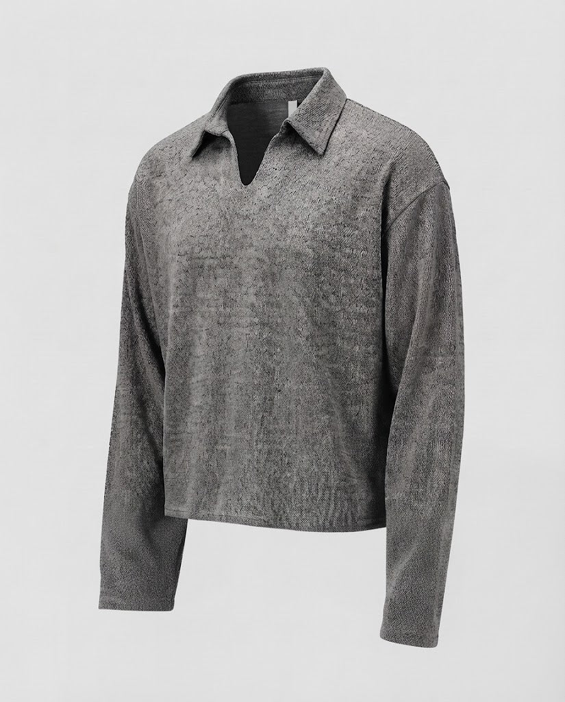 Herren Sportlicher Pullover mit V-Ausschnitt Shop Nory