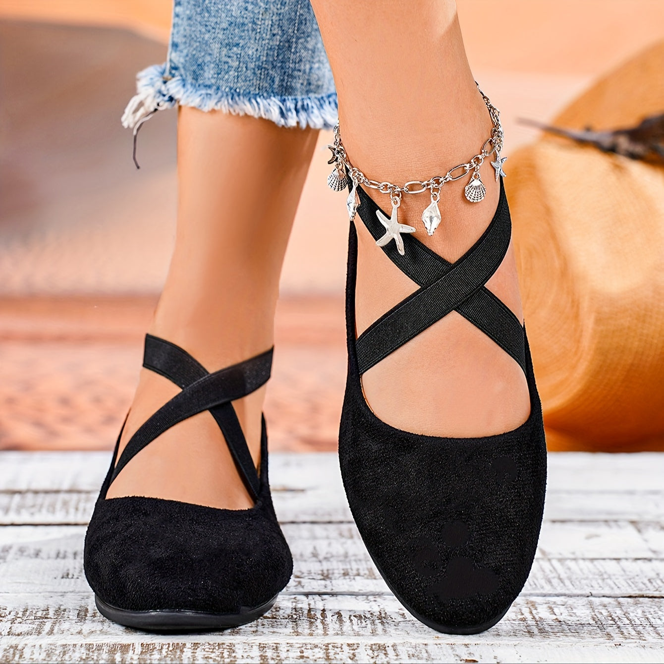 Bequeme Flache Wedges