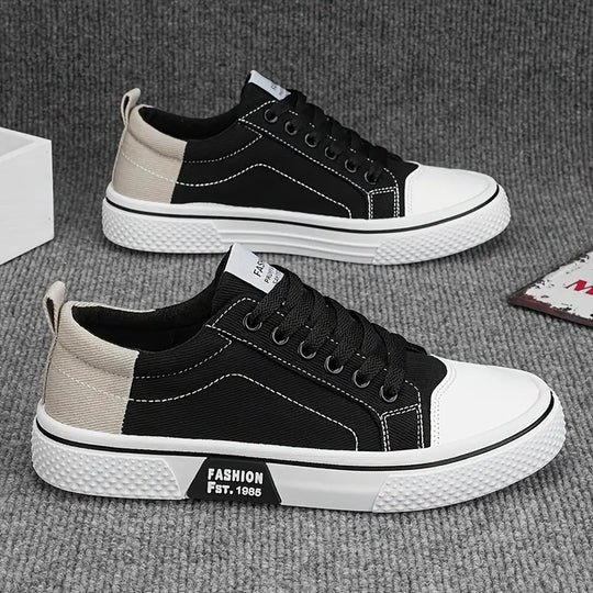 Atmungsaktive Canvas-Sneakers für Männer