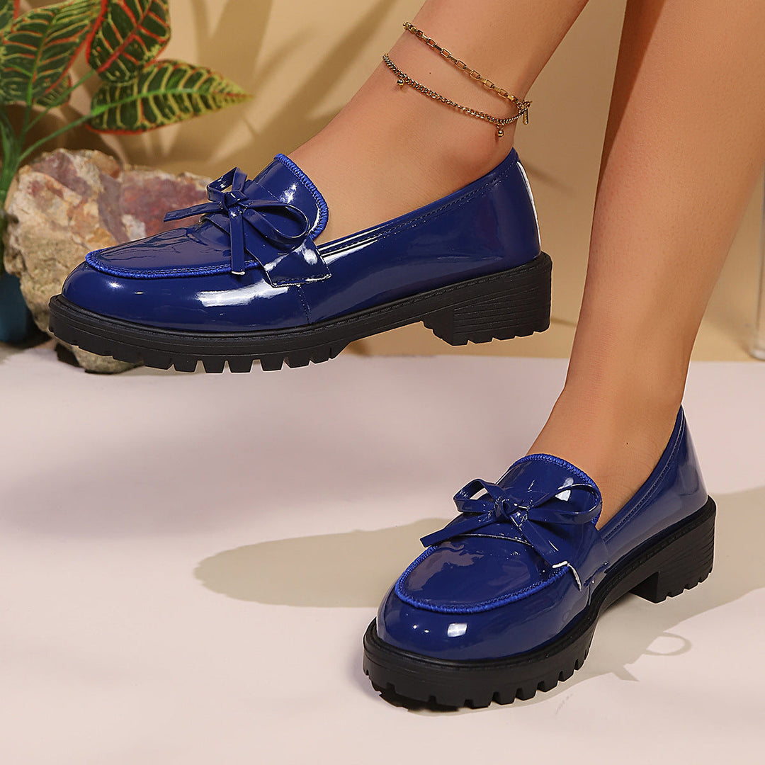 Elegante Orthopädische Loafer Mit Blockabsatz