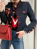 Militärjacke Aus Baumwolle