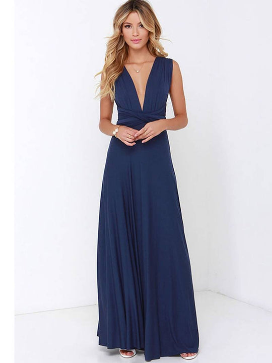 Elegantes Wandelbares Maxikleid