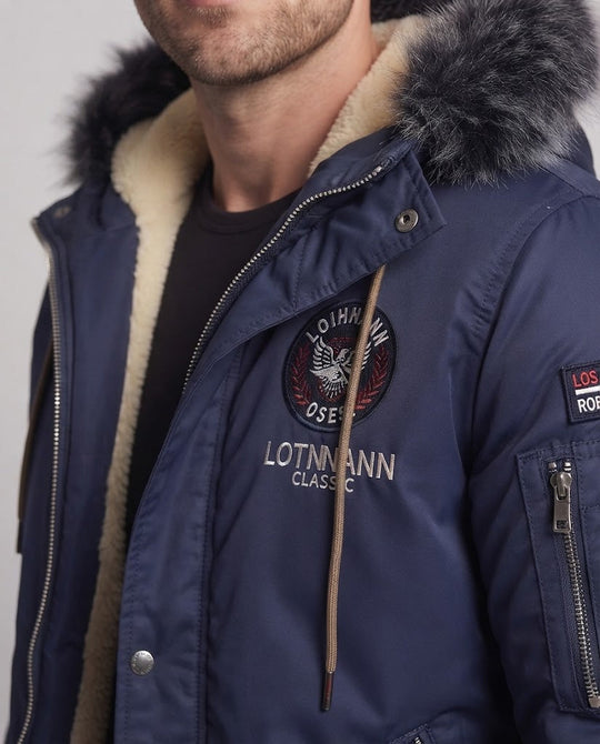 Herren Warm gefütterte Übergangsjacke Shop Nory