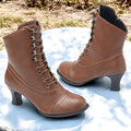 Vintage Komfort-Stiefel für Damen