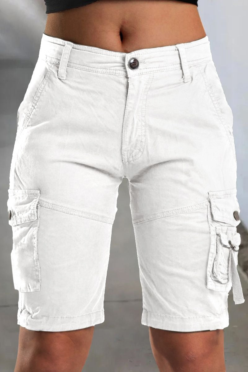 Stilvolle Mid-Cargo-Shorts