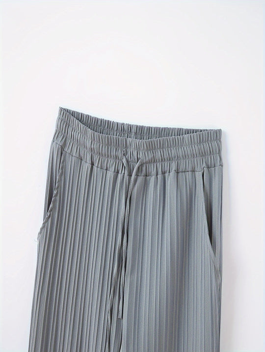 Gestreifte Herren Lässig Sommerhose