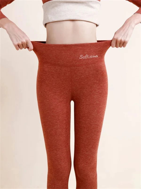 Damen Winterhose Fleece - Warme Leggings mit Formungseffekt