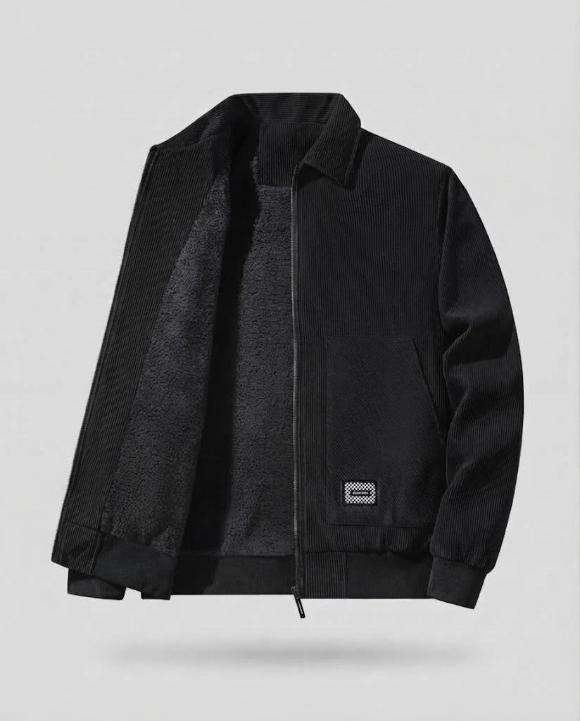Herrenmode Übergangsjacke aus Ripstop-Material mit gemütlichem Futter Shop Nory
