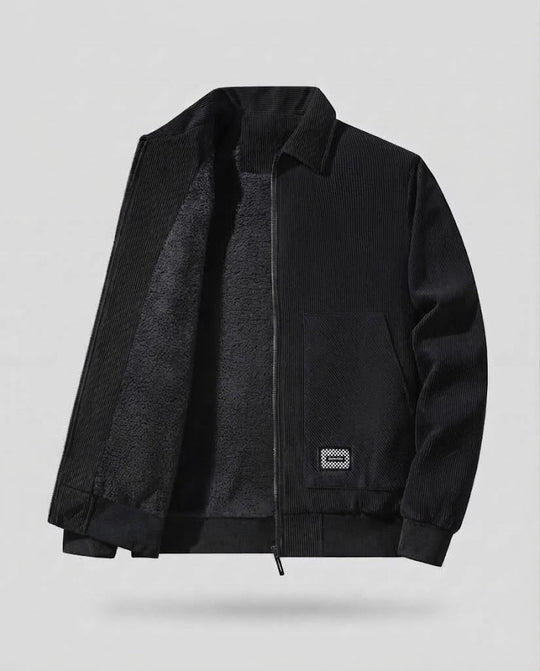 Herrenmode Übergangsjacke aus Ripstop-Material mit gemütlichem Futter Shop Nory