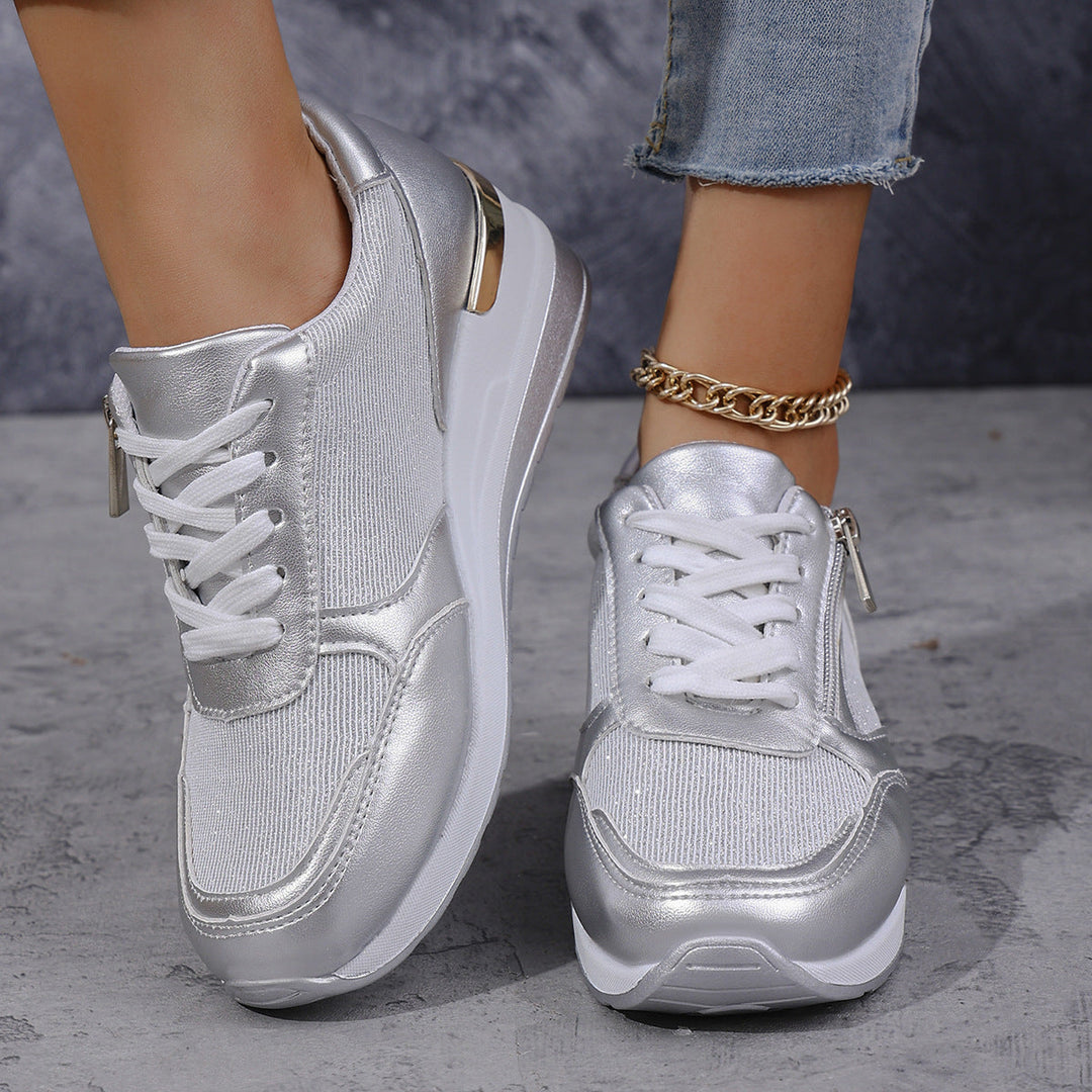 Orthopädische Schuhe mit seitlichem Reißverschluss