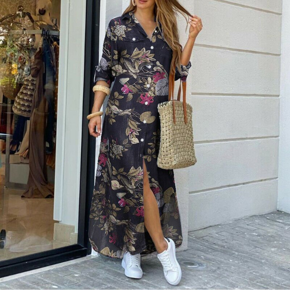 Mode Hemdkleid