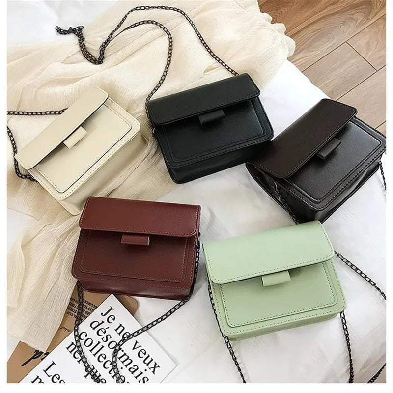 Damen Crossbody Bag Schwarz Kleine