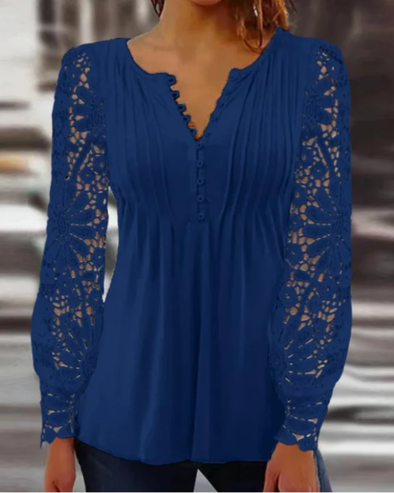 Damen Elegant Oberteil Schicken