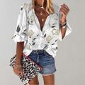 Damen Festliche Blusen Elegant