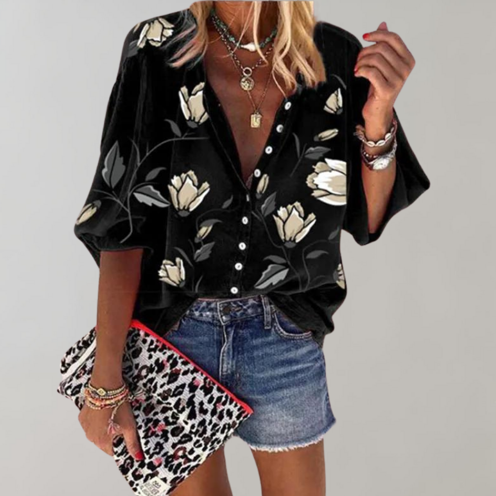 Damen Festliche Blusen Elegant