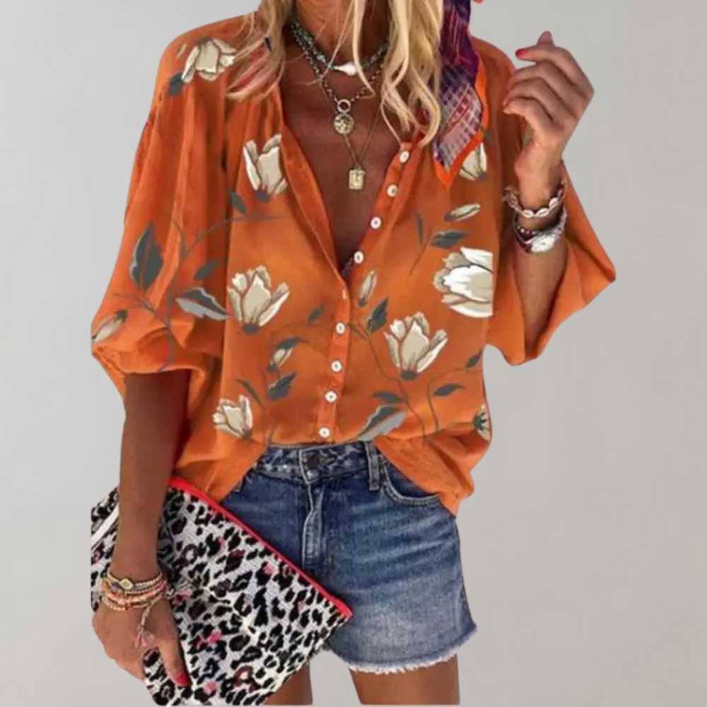 Damen Festliche Blusen Elegant