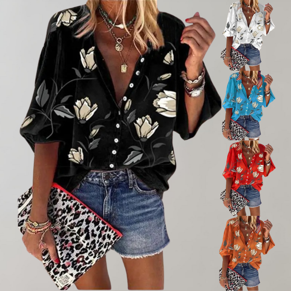 Damen Festliche Blusen Elegant