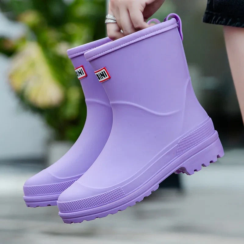 Damen Wasserdichte Gummistiefel Boots