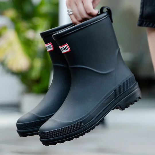Damen Wasserdichte Gummistiefel Boots