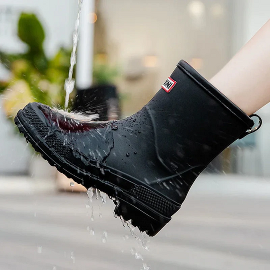 Damen Wasserdichte Gummistiefel Boots